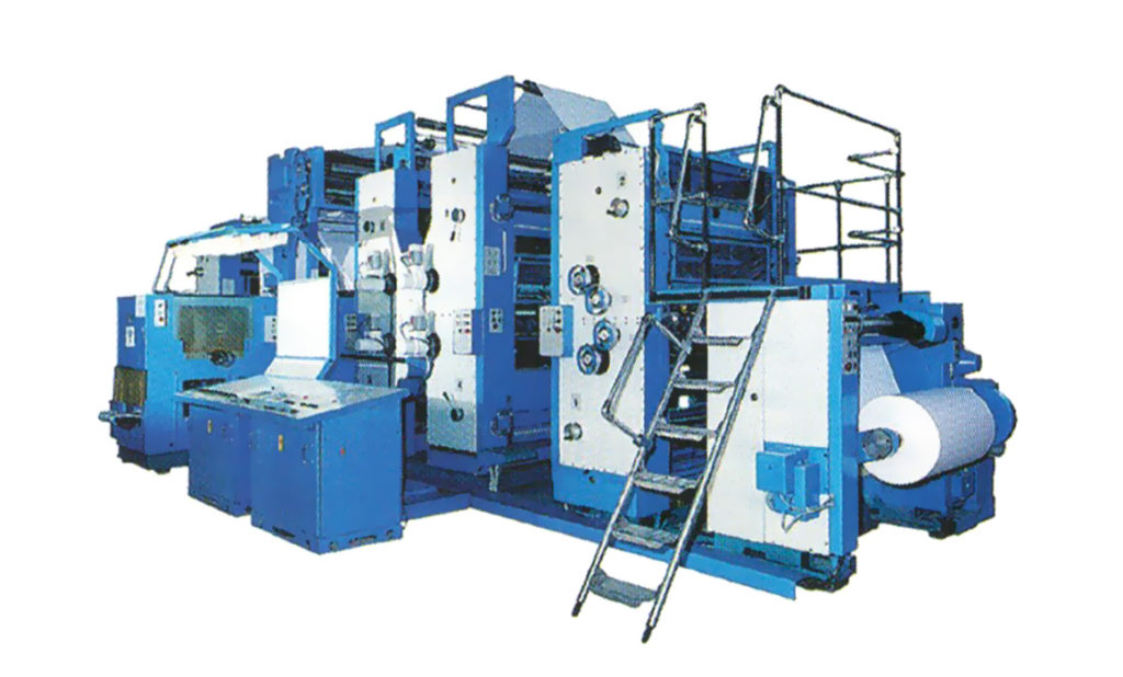 газетная, книжно-журнальная машина 3ПОГ90, КПЦ Полиграфмаш, Рыбинск