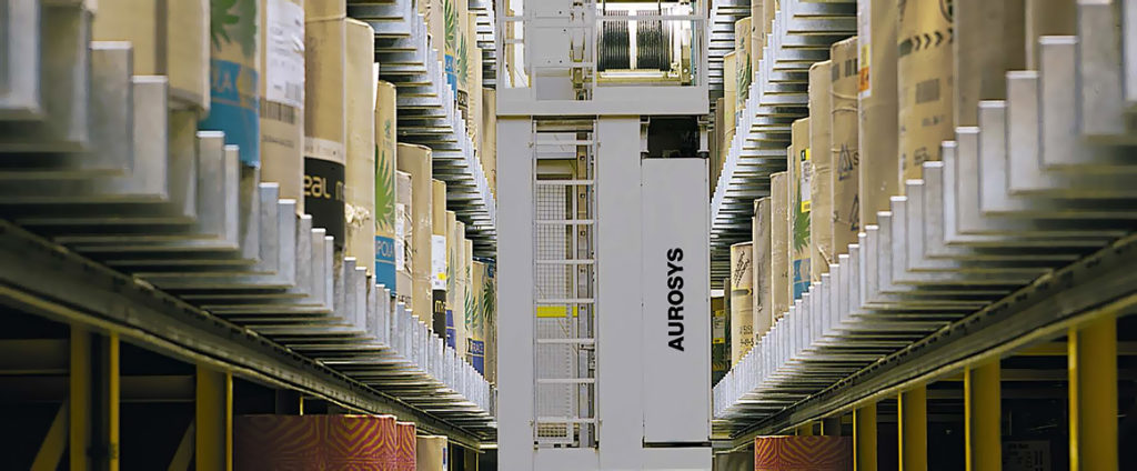 система логистики материалов manroland AUROSYS