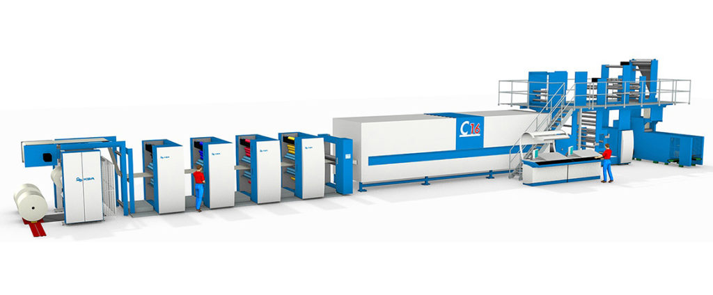 16-страничная heat-set машина для акцидентной печати KBA C16