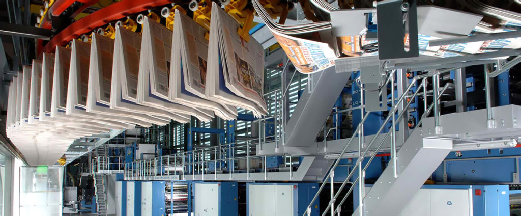 ролевые офсетные газетные машины coldset. Принцип построения