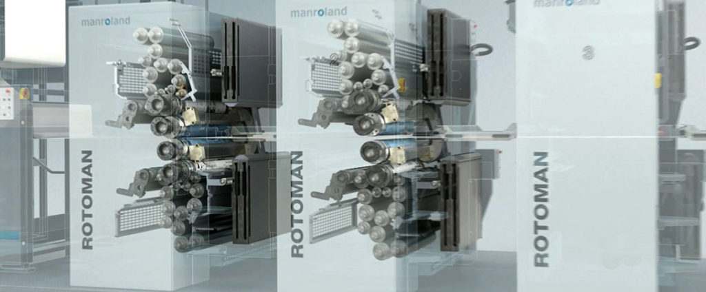 печатная машина MAN Rotoman построенная на I-секциях
