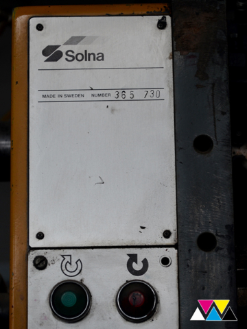 печатная секция Solna D25, I-типа (1+1), рубка 560 мм (№365 730), фото 8