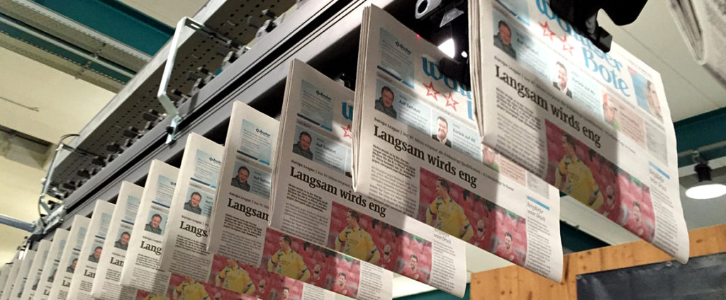 газеты размера tabloid в печати