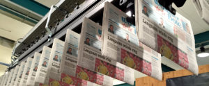газеты размера tabloid в печати